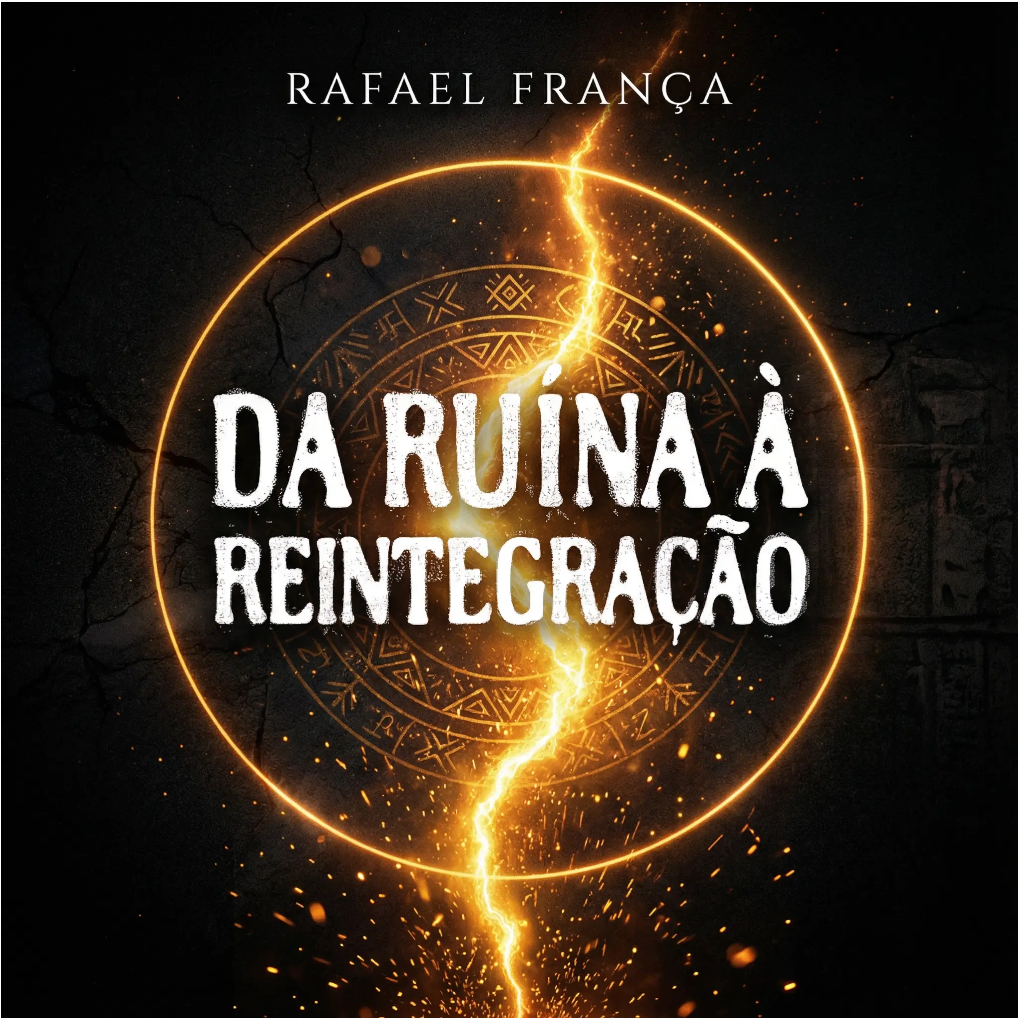 Capa do álbum musical Da Ruína à Reintegração de Rafael França — Trilha sonora filosófica